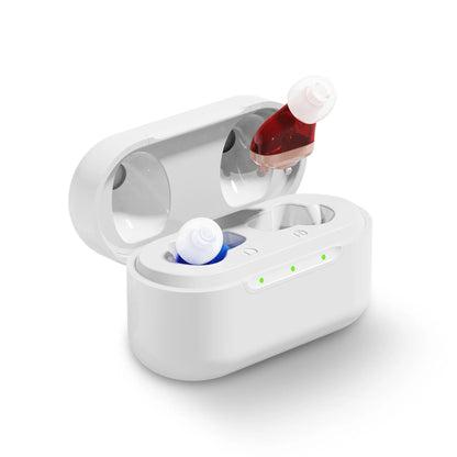 The RCA Hearing Aid In-Ear Canal Design w/ Charging Case